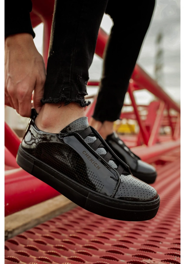 CH011 Rugan ST Erkek Ayakkabı SIYAH