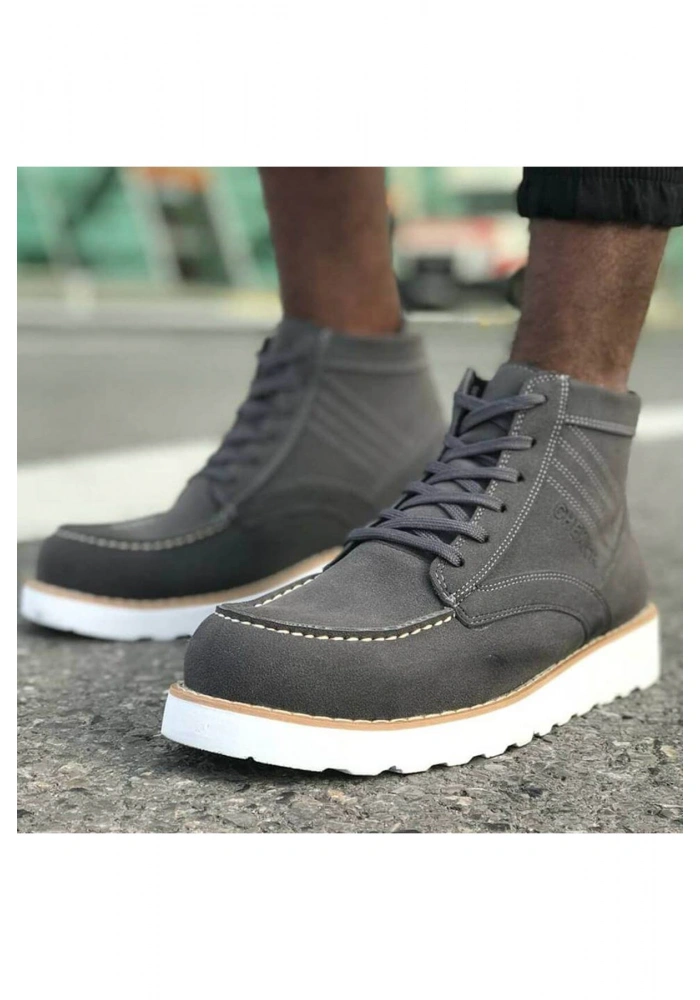 CH047 Süet BT Erkek Bot ANTRASIT