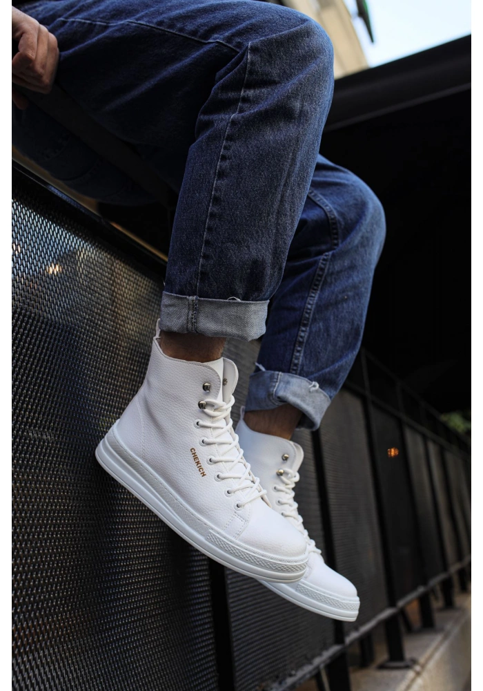 CH055 BT Erkek Bot BEYAZ