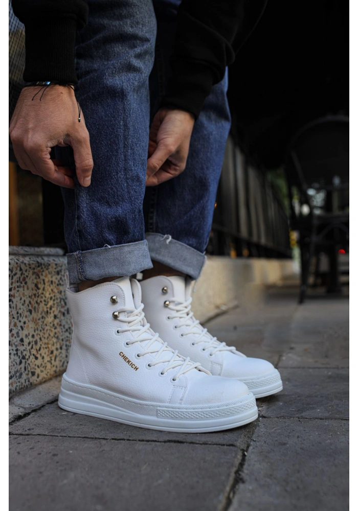 CH055 BT Erkek Bot BEYAZ