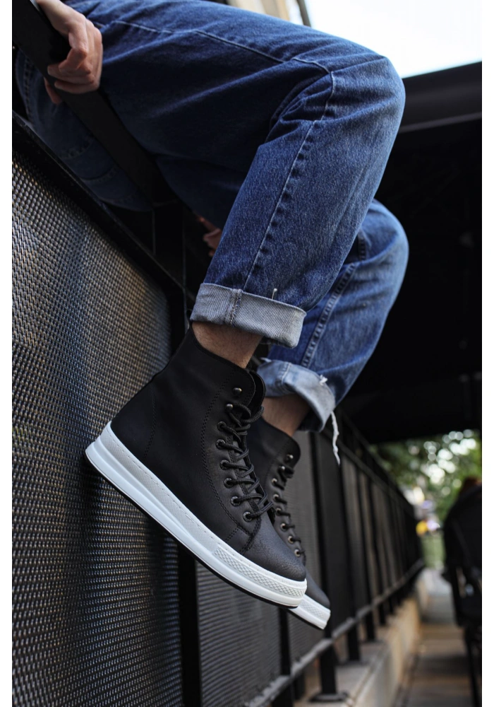 CH055 BT Erkek Bot SIYAH