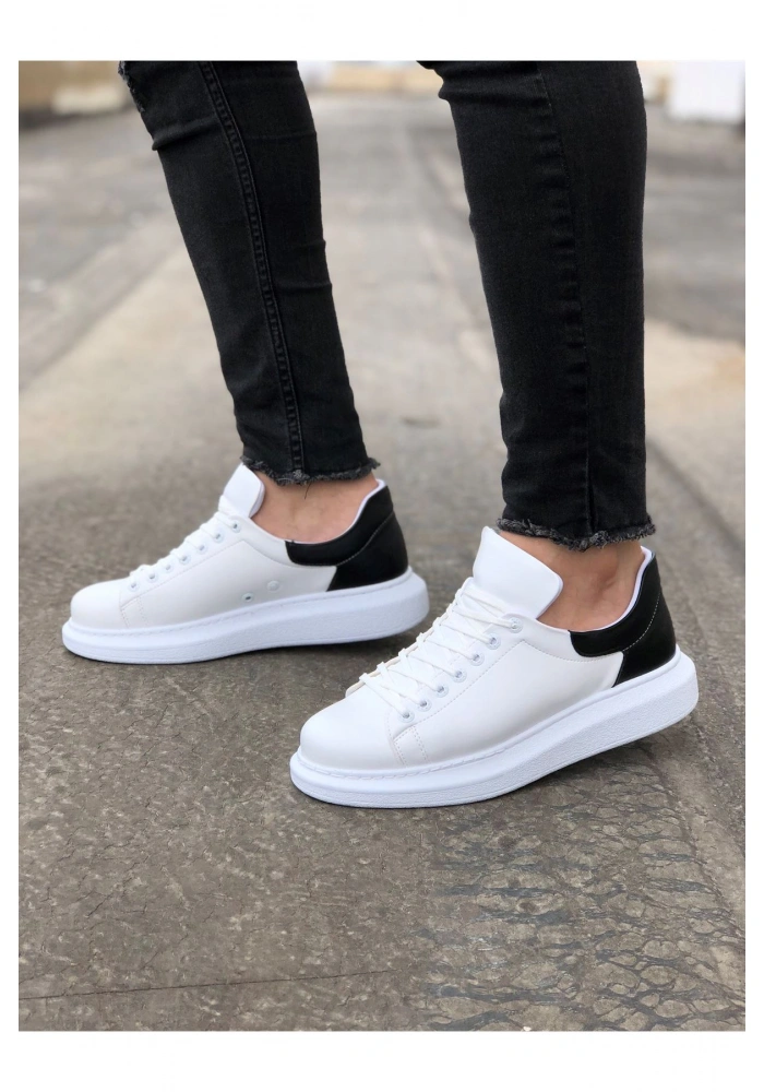 CH256 BT  Erkek Ayakkabı BEYAZ/SİYAH