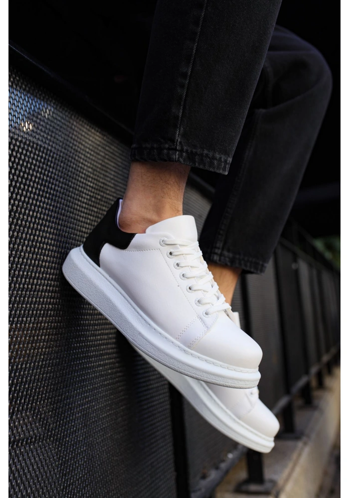 CH256 BT  Erkek Ayakkabı BEYAZ/SİYAH