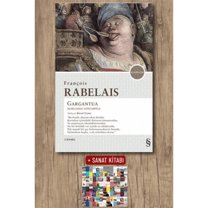 Gargantua / François Rabelais + Sanat Kitabı