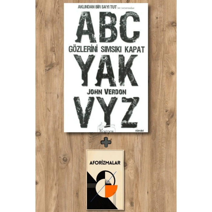 Sanat Kitabı + Gözlerini Sımsıkı Kapat / John Verdon