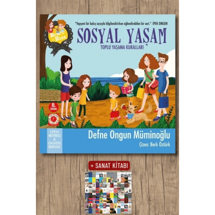 Burcu ve Berk ile Sosyal Yaşam / Defne Ongun Müminoğlu + Sanat Kitabı