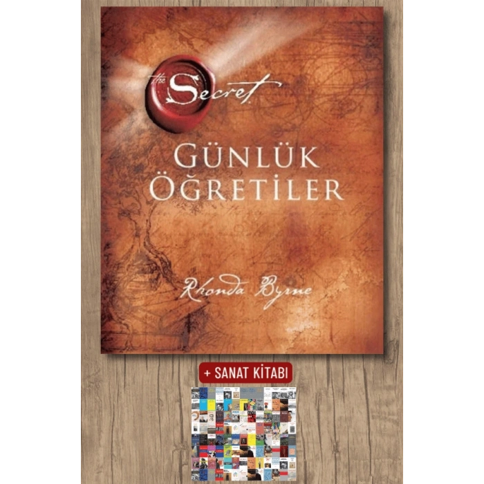 The Secret - Günlük Öğretiler (Ciltli) / Rhonda Byrne + Sanat Kitabı