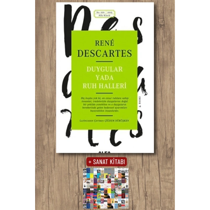 Duygular Yada Ruh Halleri / Rene Descartes + Sanat Kitabı