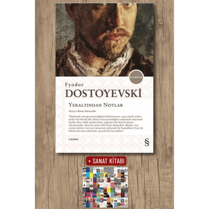 Yeraltından Notlar / Fyodor Mihayloviç Dostoyevski + Sanat Kitabı