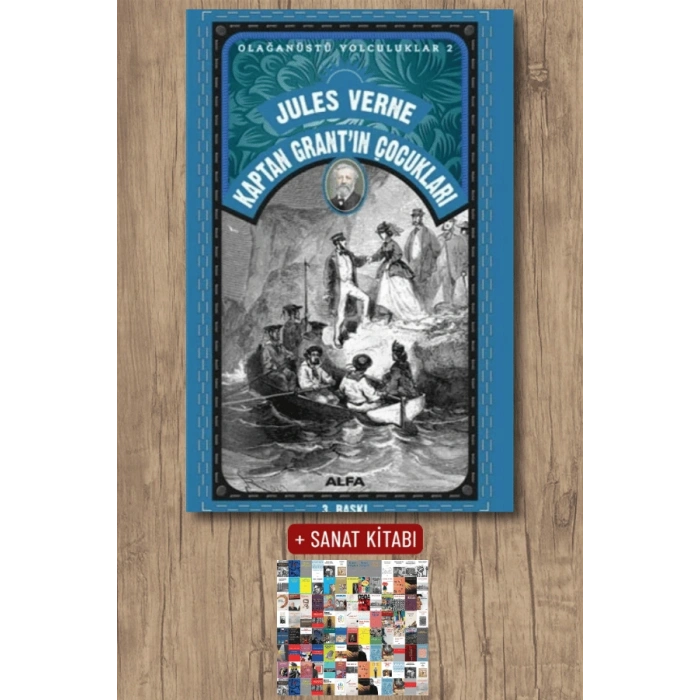 Kaptan Grantın Çocukları / Jules Verne + Sanat Kitabı