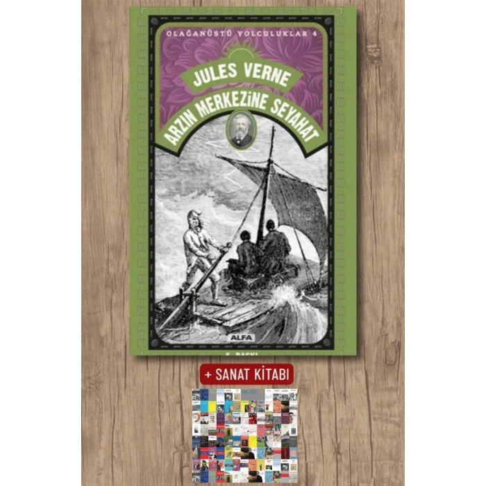 Arzın Merkezine Seyahat / Jules Verne + Sanat Kitabı