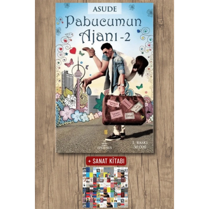 Sanat Kitabı + Pabucumun Ajanı - 2 (Ciltli) / Asude