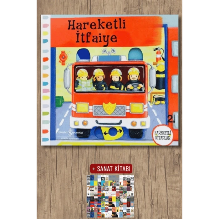 Sanat Kitabı + Hareketli İtfaiye / Rebecca Finn