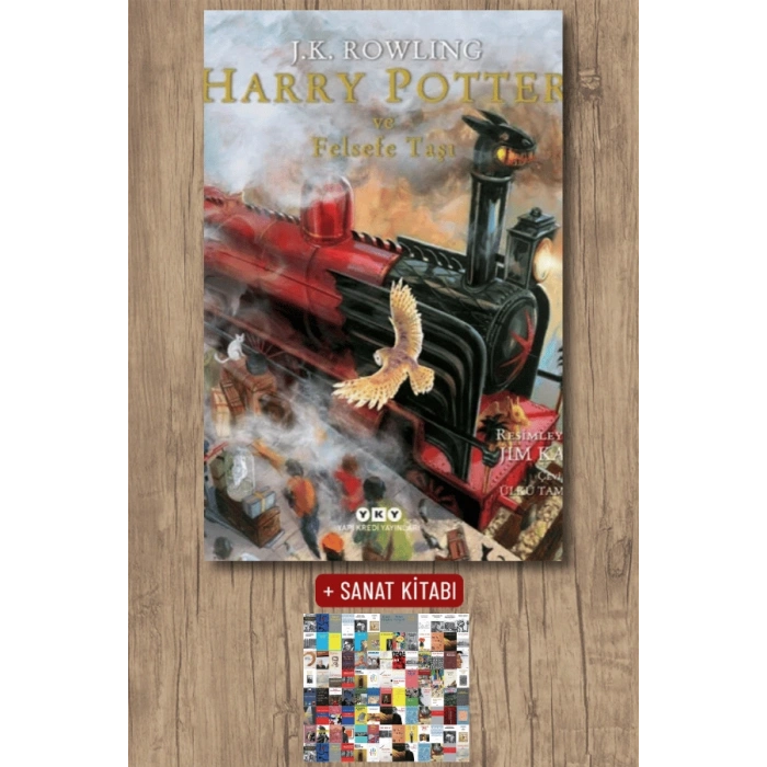 Sanat Kitabı + Harry Potter ve Felsefe Taşı 1 - Resimli Özel Baskı (Ciltli) / J. K. Rowling