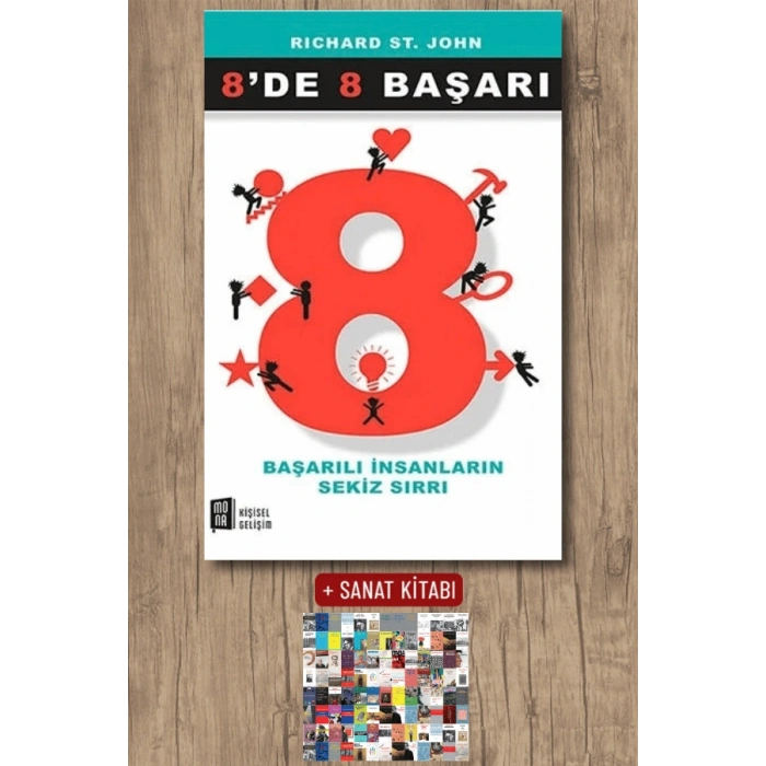 8de 8 Başarı / Richard St. John + Sanat Kitabı
