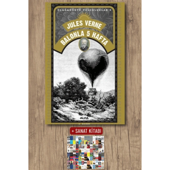Balonla 5 Hafta / Jules Verne + Sanat Kitabı