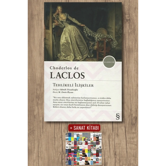 Tehlikeli ilişkiler / Choderlos De Laclos + Sanat Kitabı