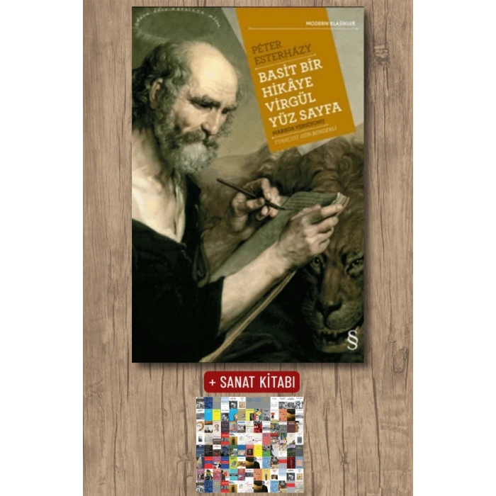 Basit Bir Hikaye Virgül Yüz Sayfa / Peter Esterhazy + Sanat Kitabı