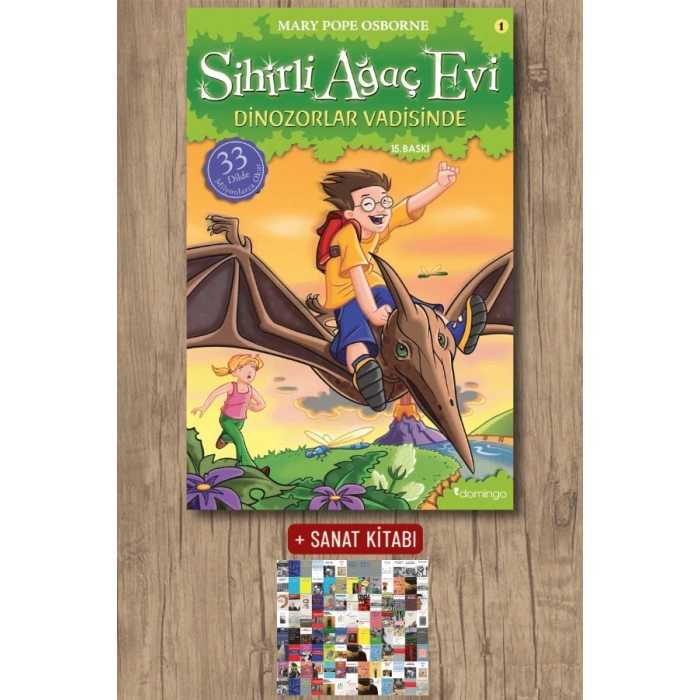 Sanat Kitabı + Sihirli Ağaç Evi 1 - Dinozorlar Vadisinde / Mary Pope Osborne