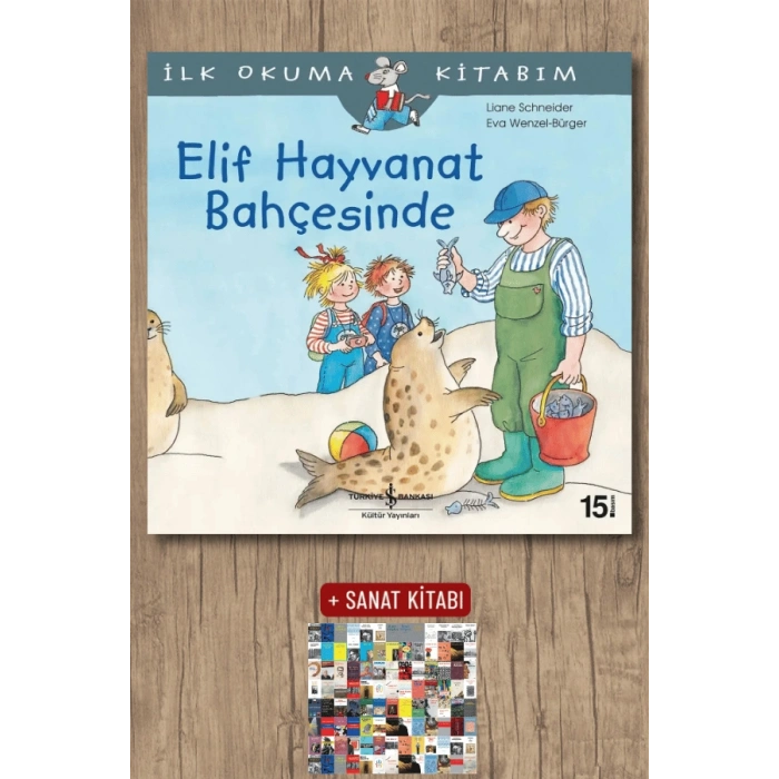 İlk Okuma Kitabım - Elif Hayvanat Bahçesinde