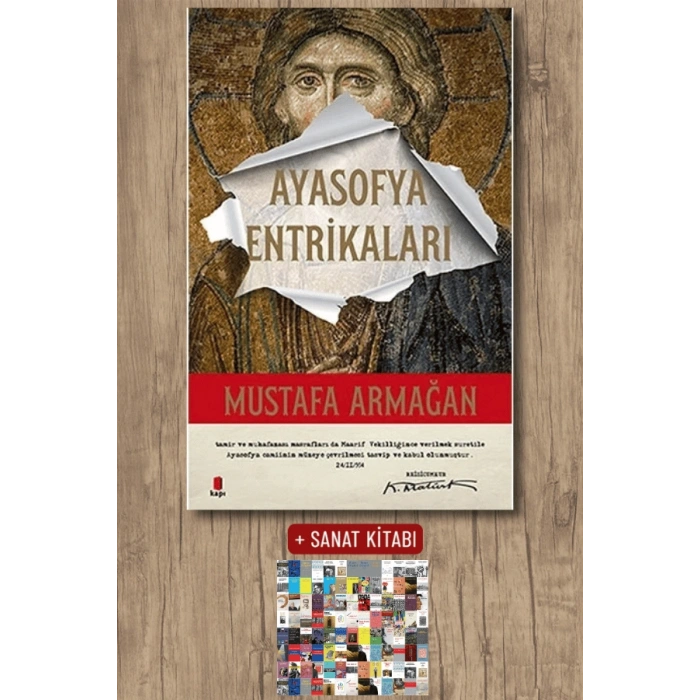 Ayasofya Entrikaları / Mustafa Armağan + Sanat Kitabı