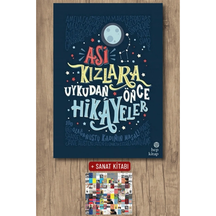 Sanat Kitabı + Asi Kızlara Uykudan Önce Hikâyeler (Ciltli) / Francesca Cavallo