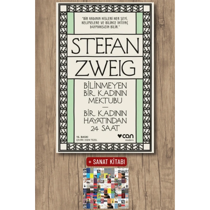 Sanat Kitabı + Bilinmeyen Bir Kadının Mektubu - Bir Kadının Hayatından 24 Saat / Stefan Zweig