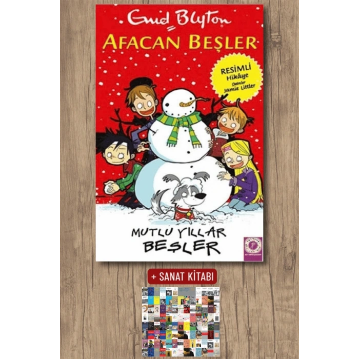 Afacan Beşler - Mutlu Yıllar Beşler / Enid Blyton + Sanat Kitabı