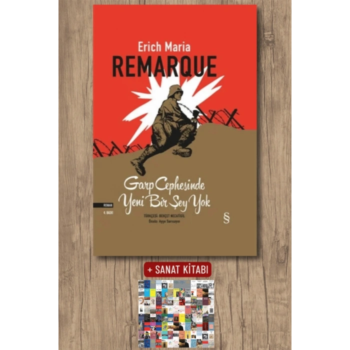 Garp Cephesinde Yeni Bir Şey Yok (Ciltli) / Erich Maria Remarque + Sanat Kitabı