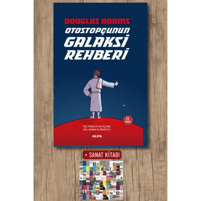 Otostopçunun Galaksi Rehberi - 5 Kitap (Ciltli) / Douglas Adams + Sanat Kitabı