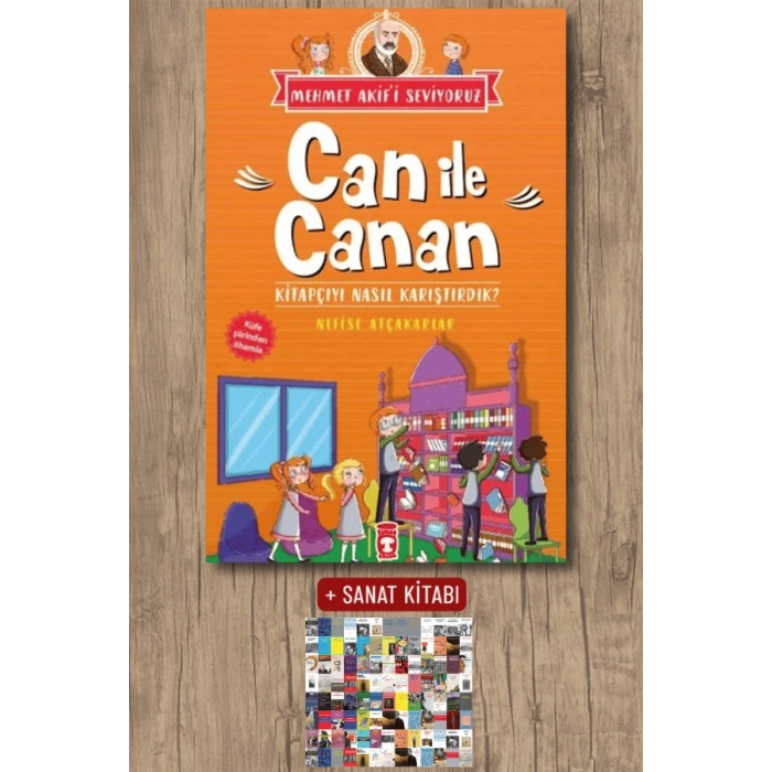 Can ile Canan - Kitapçıyı Nasıl Karıştırdık? / Nefise Atçakarlar + Sanat Kitabı