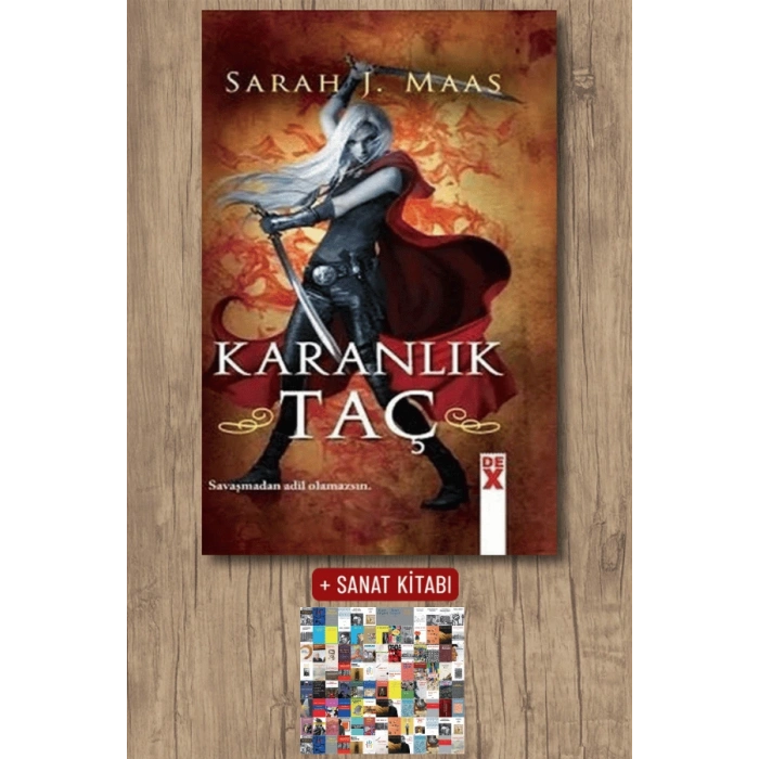 Sanat Kitabı + Cam Şato 2 - Karanlık Taç (Ciltli) / Sarah J. Maas