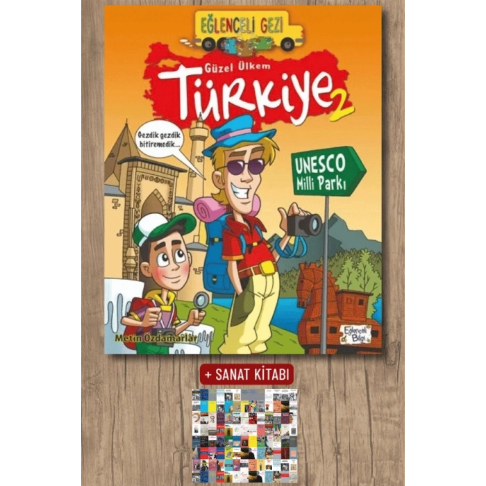 Güzel Ülkem Türkiye 2 / Metin Özdamarlar + Sanat Kitabı