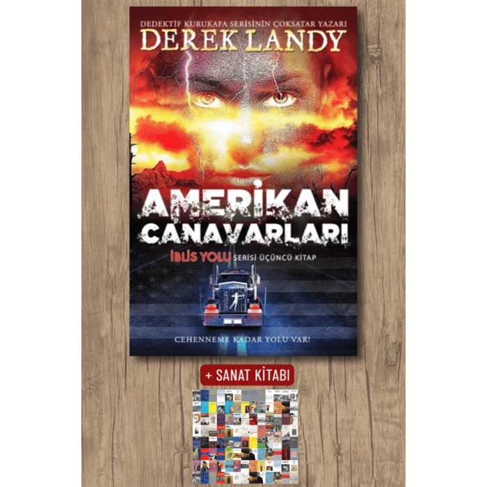 Amerikan Canavarları (Ciltli) / Derek Landy + Sanat Kitabı