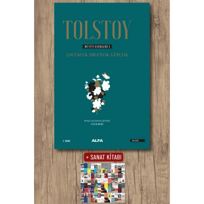 Tolstoy Bütün Eserleri 1 (Ciltli) / Lev Nikolayeviç Tolstoy + Sanat Kitabı