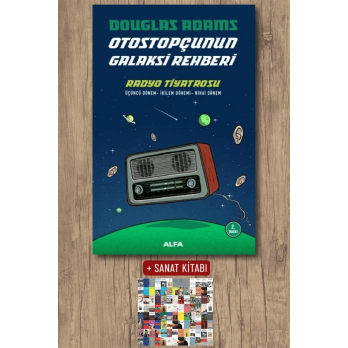 Otostopçunun Galaksi Rehberi - Radyo Tiyatrosu / Douglas Adams + Sanat Kitabı