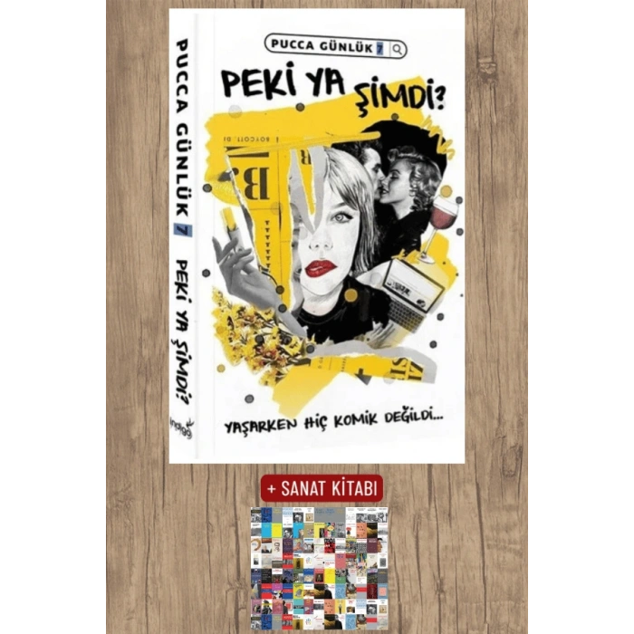 Sanat Kitabı + Peki Ya Şimdi? - Pucca Günlük 7 / Pucca