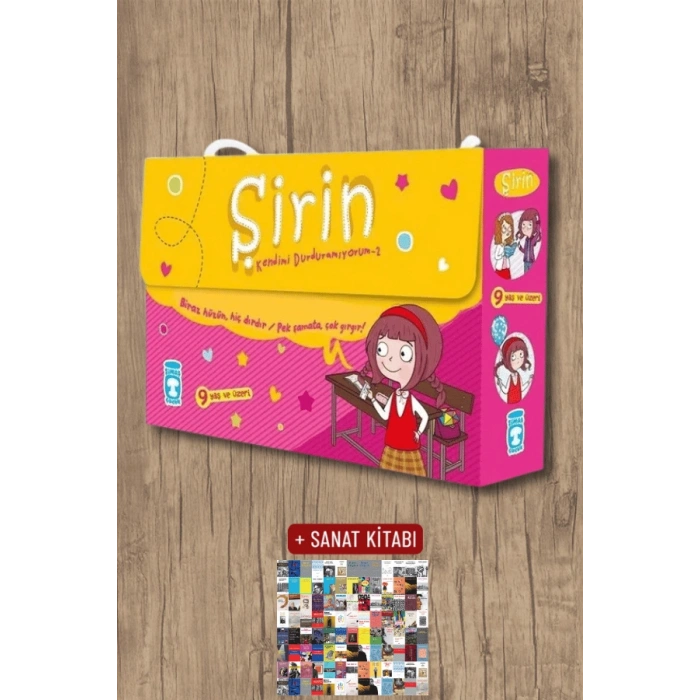 Şirin Kendimi Durduramıyorum 2 Set (5 Kitap) / Birsen Ekim Özen + Sanat Kitabı