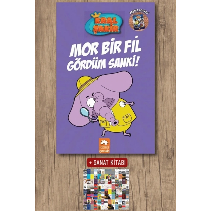 Kral Şakir 7 - Mor Bir Fil Gördüm Sanki! (Ciltli)