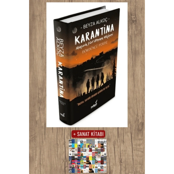 Sanat Kitabı + Karantina Dördüncü Perde (Ciltli) / Beyza Alkoç