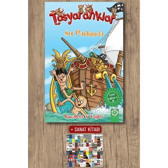 Taşyaratıklar Su Parkında - 9 / Burchett + Sanat Kitabı