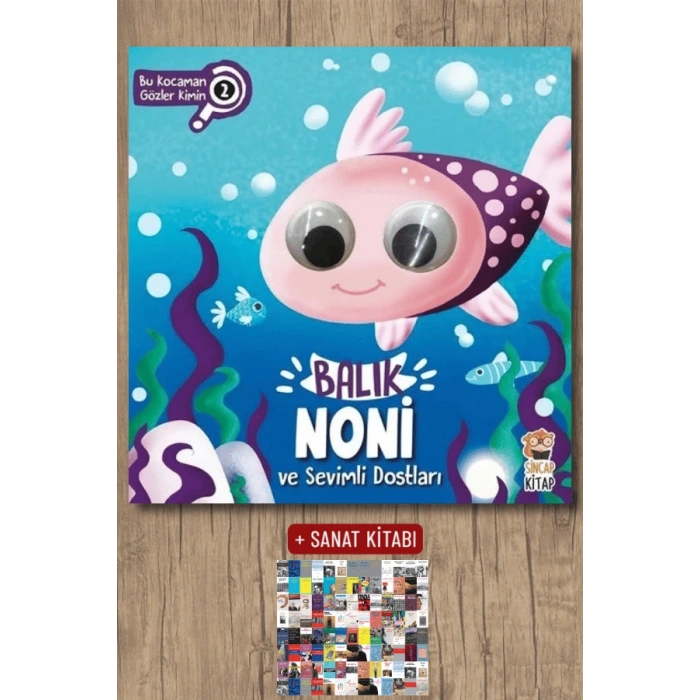 Balık Noni ve Sevimli Dostları - Bu Kocaman Gözler Kimin? 2 (Ciltli)