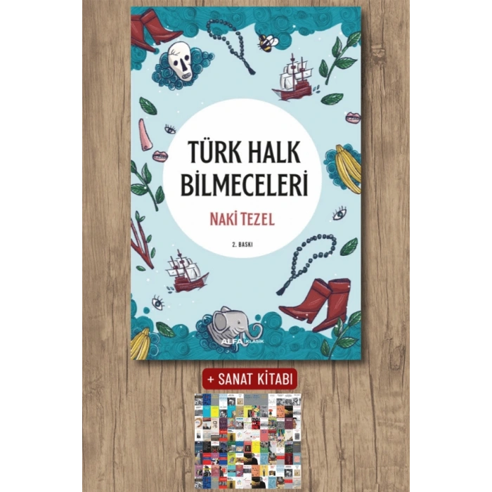 Türk Halk Bilmeceleri / Naki Tezel + Sanat Kitabı