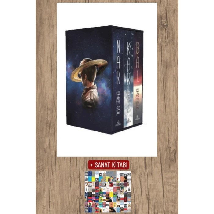 Sanat Kitabı + Nar Serisi Seti - 3 Kitap Takım / Emre Gül