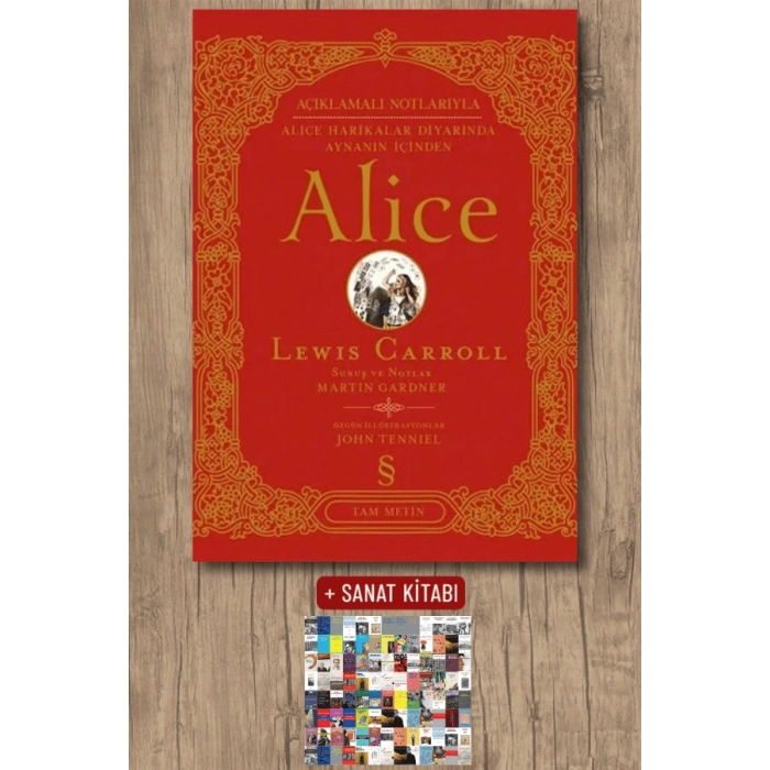 Alice (Ciltli) / Lewis Carrol + Sanat Kitabı