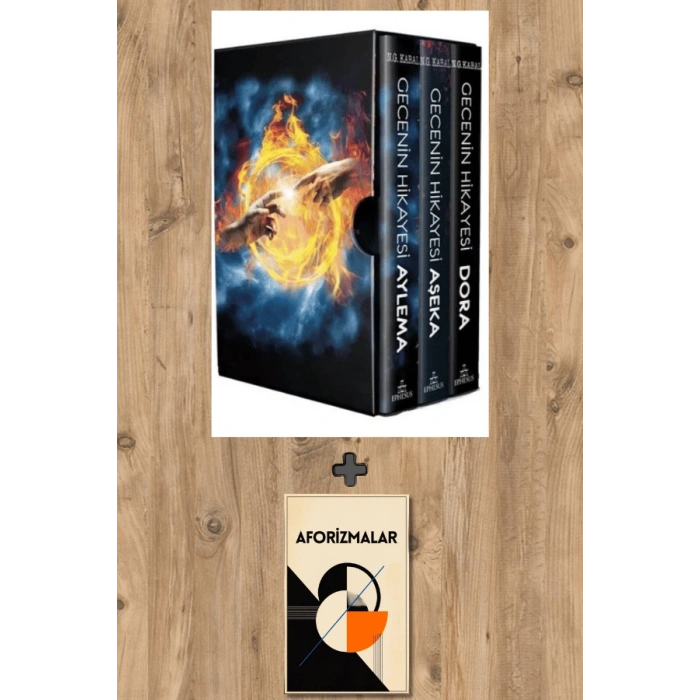 Gecenin Hikayesi Serisi - 3 Kitap Takım (Ciltli)
