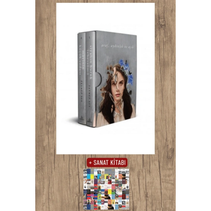 Sanat Kitabı + Kayıp Serisi Seti - 2 Kitap Takım (Ciltli) / Zeynep Sey