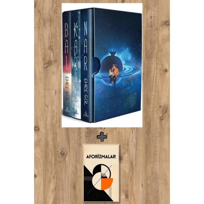 Nar Serisi Seti (3 Kitap Takım) (Ciltli)