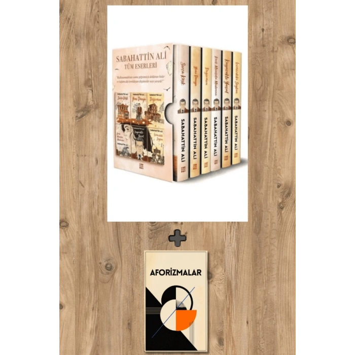 Tüm Sabahattin Ali Eserleri - 6 Kitap Kutulu Set