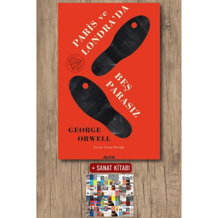 Paris ve Londra’da Beş Parasız (Ciltli) / George Orwell + Sanat Kitabı